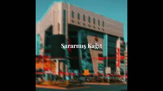 Sararmış Kağıt