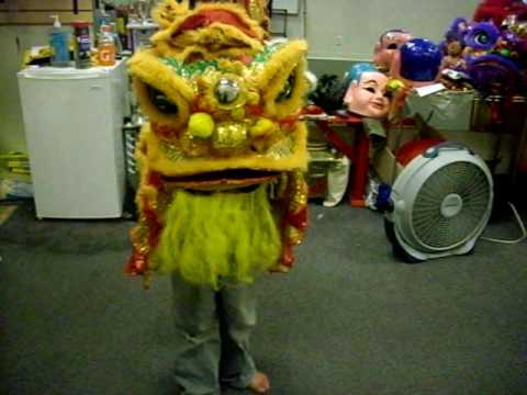 being Chinese Lion Dance.