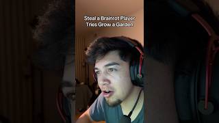 Steal A Brainrot Player Tries Grow A Garden