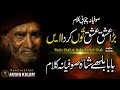Bada Ishq Ishq Tu Karda Ayn | Kalam Hazrat Bully Shah | Sufi Punjabi Kalam Bulleh Shah | Pyar De Bol