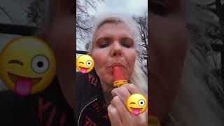 Sucking on sour candy in public #shorts #youtubeshorts ￼