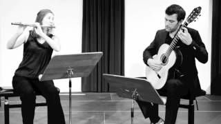 J. Ibert - Entr'acte : Duo Ohrwärmer (flute&guitar)