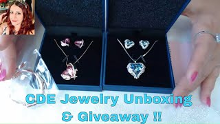 Amazing CDE Jewelry unboxing and GIVEAWAY !!
