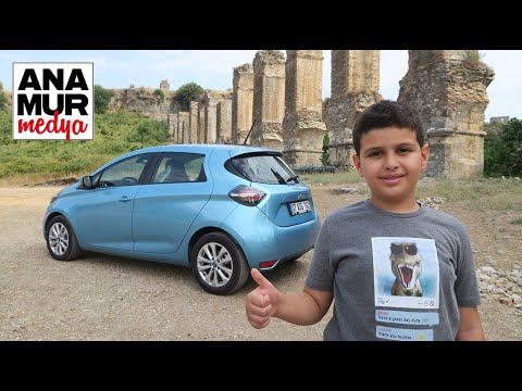 Yeni Renault Zoe ZE50 2021 Baba Oğul Test / Tam dolu pillerle kaç kilometre gidebildik?