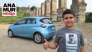 Yeni Renault Zoe ZE50 2021 Baba Oğul Test / Tam dolu pillerle kaç kilometre gidebildik?