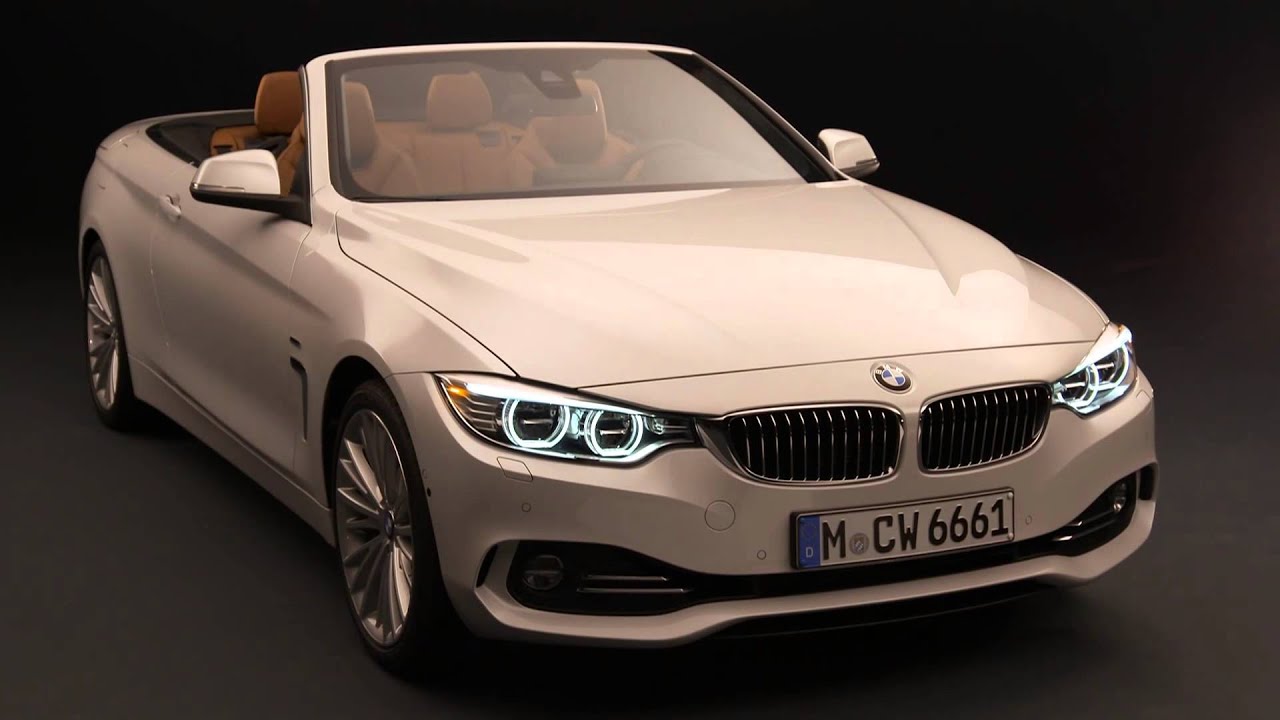 New BMW 4 Series Convertible with opening and closing ...