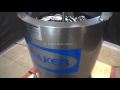 Walker 24 Gallon 304 Stainless Steel Jacketed Mixing Tank Demonstration