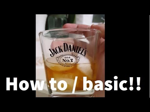 jack daniels with ice "how to"