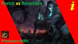Yorik vs Renekton silver full gameplay no commentary