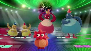 Twirlywoos Peekaboo Disco Dance Party - Wheels On The Bus Song