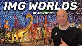 A Day In Img Worlds Of Adventure Theme Park - Dubai, Uae