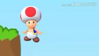 Super Mario Luigi Peach Toad & Toadette Screaming