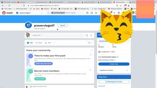 I Made A Reddit Community Join It Link In Description