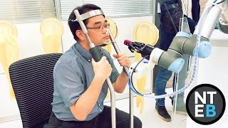 Video: Brain Navi's Nasal Swab Robot ready to Test You for COVID - NTEB