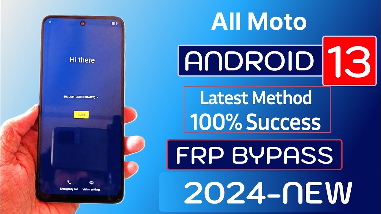 2024 NEW: All Moto Frp Bypass 100% Success Android 13 2024 NEW: All Moto Frp Bypass 100% Success Android 13
