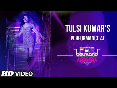 Tulsi Kumar performing at MTV Bollyland