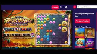 Rock Vegas Hold And Spin, Mive Big Win