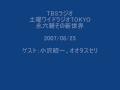 小沢昭一　オオタスセリ　TBSラジオ　2007/08/25