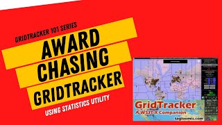 Gridtracker Statistics for #ham radio Award Chasing