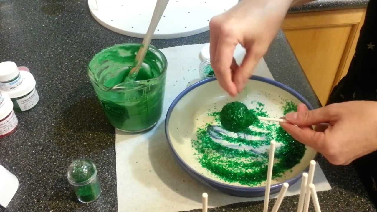 How To Make Edible Glitter Cake Pops How To Make Edible Glitter Cake Pops