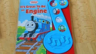 Thomas & Friends Its Great To Be An Engine - Play-A-Song Story Book Review