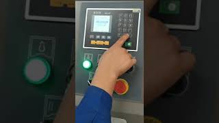 E21S Guillotine Shear A And G Adjustment