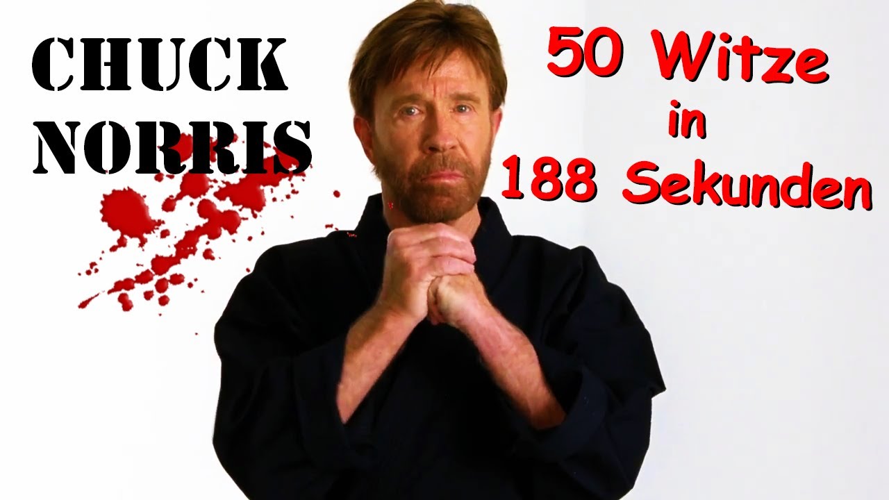 50 Chuck Norris Witze in 188 Sekunden! WITZE MARATHON - Tag 5 Freitag