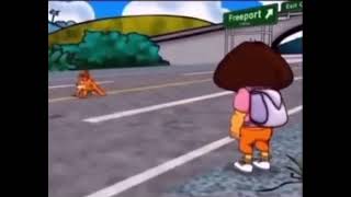Dora gets ran over