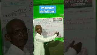 Cl 12 Maths Chapter 5 Continuity And Differentiability Important Definitions Of Differentiability