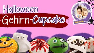 Dekorieren mit: Nati & Ola - Halloween Gehirn-Cupcake