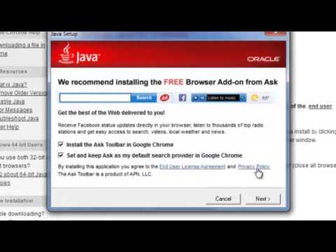 How to Install Java Plugin for Google Chrome : Internet Help & Basics
