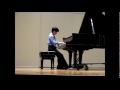 Alan Mao plays Bach Prelude in d minor BWV 935