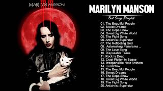 Marilyn Manson Greatest Hits  Album - Best Songs Of Marilyn Manson Playlist 2021