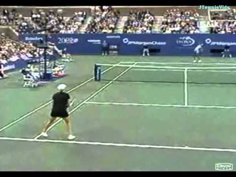 ビーナス（ヴィーナス） ウィリアムズ vs Monica セレス（セレシュ） 2002 全米オープン ハイライト