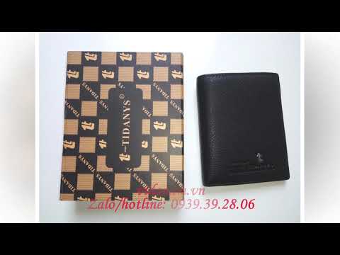 VÍ DA BÒ NAM CAO CẤP TIDANYS TL017