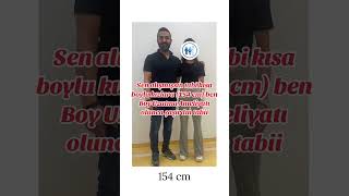 Sen Alışmışsın Tabi Kısa Boylu Kızlara 154 Cm Ben Boy Uzatma Ameliyatı Olunca Şaşırdın Tabi