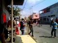 Pamplonada en san pedro xalostoc