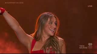 Tate Mcrae Performs Exes At The Iheartradio Music Festival 2025