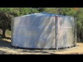 Classic Corrugated Galvanized Steel Water Tank (52,395 Gallons)