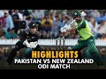 Pakistan vs New Zealand ODI Match Highlights 2018