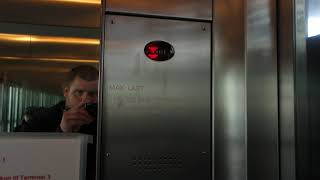1997 Kone Mod. By Fh Elevator Roped Hydraulic Elevator Copenhagen Airport, Copenhagen, Denmark.