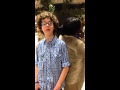 Braiden Sunshine and X Factor's Panda Ross sing Bruno Mars 'When I Was your Man'