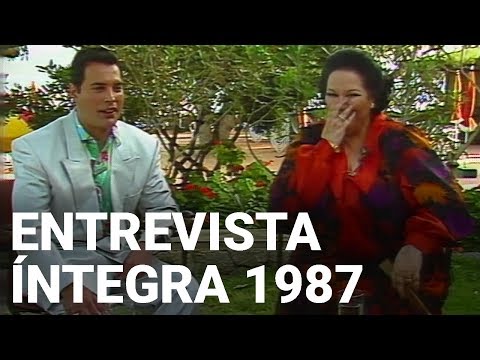Freddie Mercury y Montserrat Caballé ENTREVISTA ÍNTEGRA 1987 SUBTITULADA
