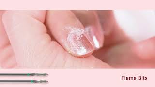 Melodysusie Diamond Nail Drill Bits10Pcs