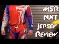 MSR NXT Jersey Review from Sportbiketrackgear.com YouTube Video