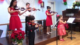 Keira Violin Christmas Concert -Good King Wenceslas Ensemble