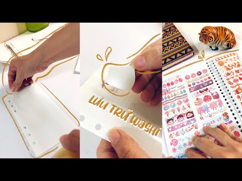 DIY Sổ Lưu Trữ Sticker // Happy Hidari