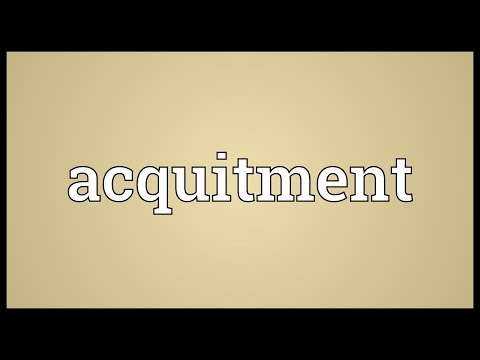 Header of Acquitment