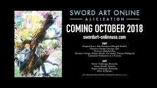 Sword Art Online ?Alicization? Teaser 2