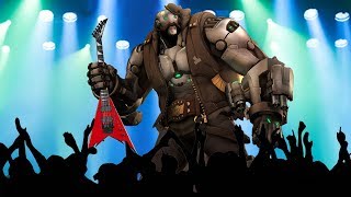 B.O.B. THE ROCK GOD! Overwatch Funny & Epic Moments 734